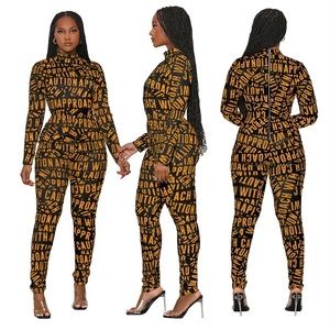 Caution Jumpsuit